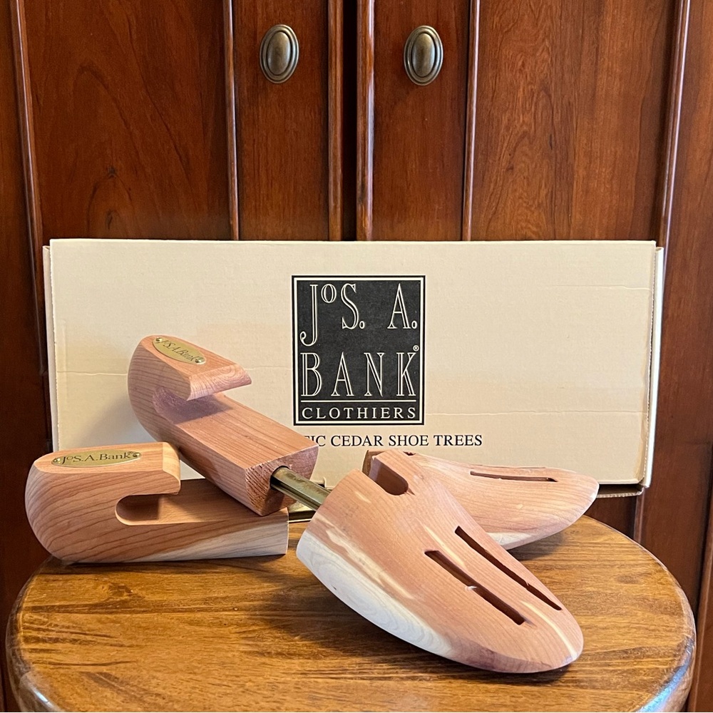 U.S. Made Jos. A. Bank Cedar Shoe Trees for Men